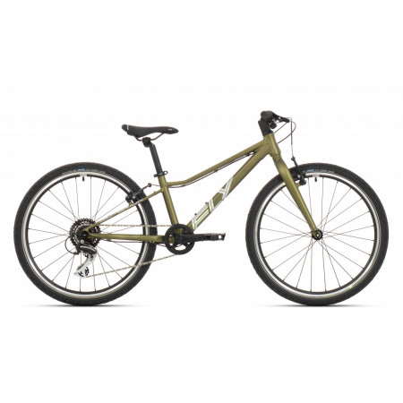 Bicicleta Superior FLY 24 VB Matte Olive Metallic/Hologram Chrome