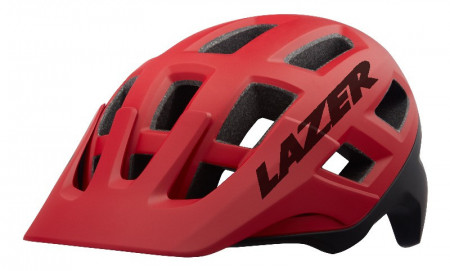 CASCA LAZER COYOTE CE-CPSC/ MATTE MATTE RED BLACK (L) (21)