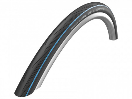 Cauciuc SCHWALBE Lugano II - 700x25C (25-622) HS471 B/BLS/B-SK, SiC - Pliabil