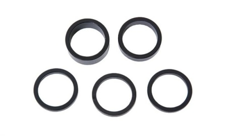 Distantiere furca CONTEC SPACER SET 1 1/8"- negru