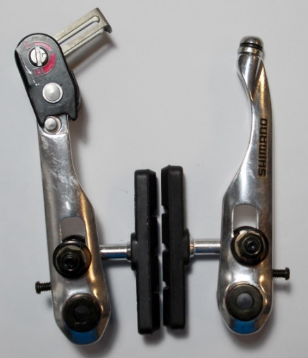 Fourche Aluminium GT Type CX 1-1/8 V-Brake – 700C – Blanc – Rigide – Avec œillets