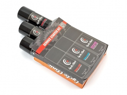 Kit Service AUTHOR Cycle Clinic Service Starter 3 x 150 ml (Negru)