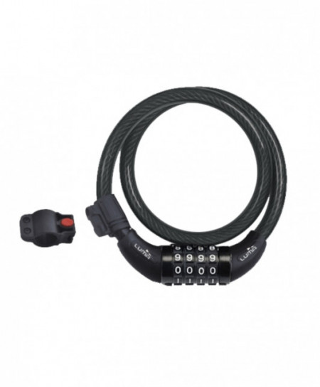 Lacat Luma Enduro Cable Match 8x80 negru C/B C36