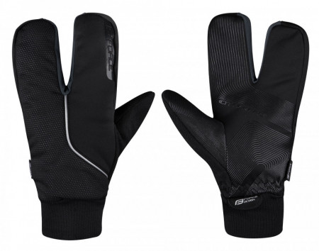 Manusi iarna Force Hot Rak Pro 3 degete negre M
