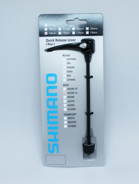 QUICK RELEASE SHIMANO FH-T670 COMPLET 168MM 6-5/8" NERGU