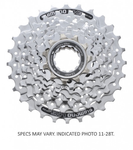 BLOC DE PINIOANE PE CASETA SHIMANO ALIVIO CS-HG51 8 VIT. 11-13-15-17-20-23-26-30T(AN) 10 BUC. SEMI-VRAC