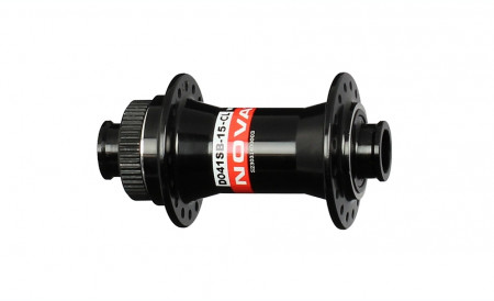 Butuc Fata NOVATEC D041SB-CL 15 x 100 mm Negru, 32H Center lock