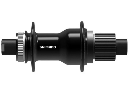 BUTUC SPATE SHIMANO FH-TC500-MS CENTER LOCK DISC FARA PIULITA DE STRANGERE 12-SPEED FOR 12MM THRU TYPE AXLE FARA AX 36H OLD:142MM BLACK AMBALAT IND.