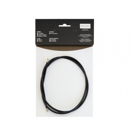 Camasa cablu frana CROSSER 2p - 1000mm - Negru