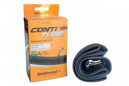 Camera bicicleta Continental Compact 10/11/12 valva Auto 45 grade