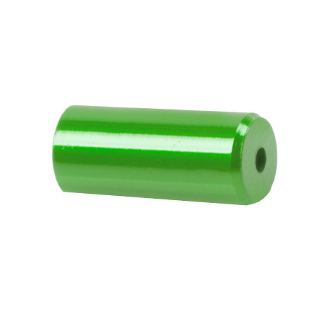 Capete Manta CNC 5,1x12 mm M-WAVE Aluminiu Verde Anodizat