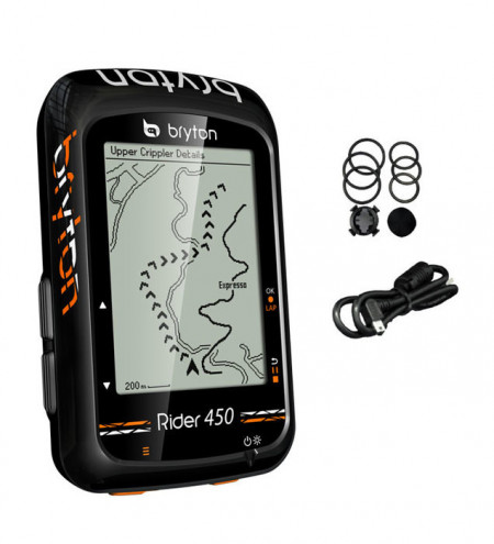 Ciclocomputer bicicleta BRYTON RIDER 450E GPS
