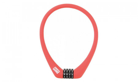 Incuietoare Cablu CONTEC Neoloc Cifru 12mm/55cm - Red