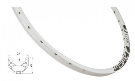 Janta Force Basic Disc 559x18 32h alba