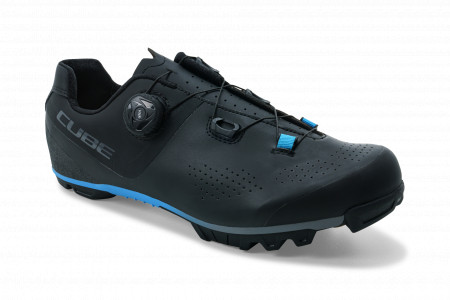 PANTOFI CICLISM CUBE SHOES MTB PEAK PRO Black Blue 39