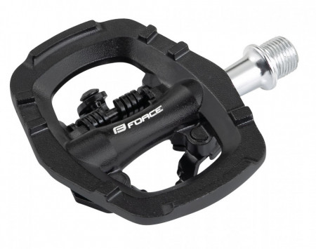 Pedale Force Select MTB/SPD cu rulmenti, negre