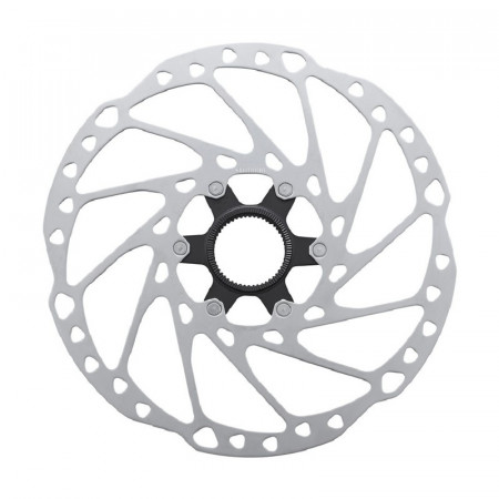 ROTOR PT. FRANA PE DISC SHIMANO DEORE SM-RT64-L 203MM CU PIULITA CENTER LOCK (CANAL EXTERN) AMBALAT IND.