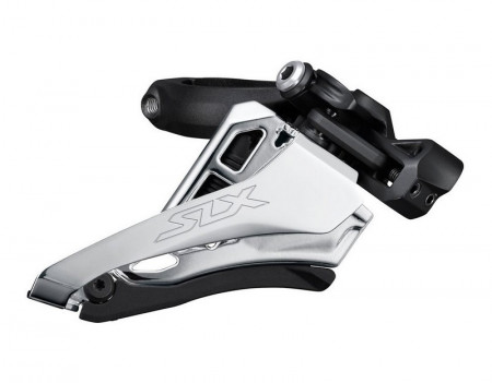 SCHIMBATOR FATA SHIMANO SLX FD-M7100-M PT. 2X12 VIT. PE SPATE COLIER 34.9MM (INCL. ADAPTOR 28.6MM 31.8MM) SIDE SWING TRAGERE PRIN FATA UNGHI CS 66-69 CL:48.8/51.8MM AMBALAT IND.