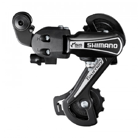 SCHIMBATOR SPATE SHIMANO TOURNEY RD-TY21-B-GS 6 VIT. PRINDERE DIRECTA NEGRU AMBALAT IND.
