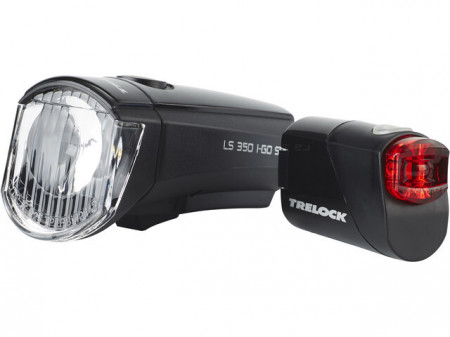 Set Lumini cu Acumulator TRELOCK LS350 I-GO Sport + LS710