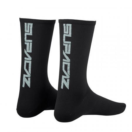 Sosete SUPACAZ Straight Up - Platinum - S/M