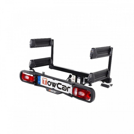 Suport schi/snowboard TowCar Aneto 4 cu prindere pe carligul de remorcare