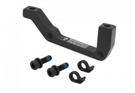 Adaptor etrier spate Shimano Post/Stand 180 mm negru