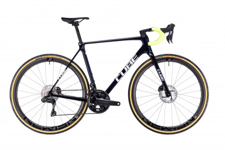 BICICLETA CUBE CROSS RACE C:68X TE Liquidblue Flashyellow 2023