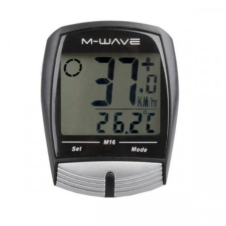 Bike Computer M-WAVE "M16" 16 Functii