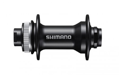 BUTUC FATA SHIMANO HB-MT400 32H OLD 100MM AX E-THRU 15MM (FARA AX) PT. ROTOR CENTER LOCK (FARA PIULITA DE STRANGERE) AMBALAT IND.