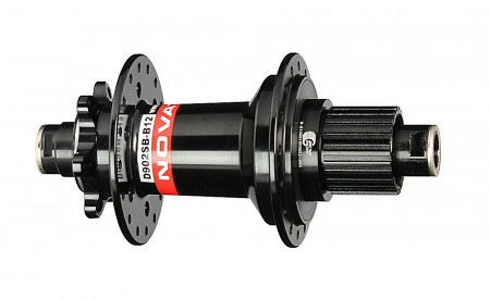Butuc Spate NOVATEC D902SB-B12-A4A-MS, Negru, 32H Shimano