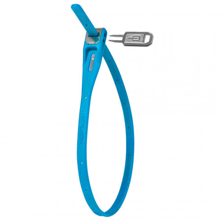 Cablu securitate cu Cheie HIPLOK ”Z-LOK” 420 mm Albastru