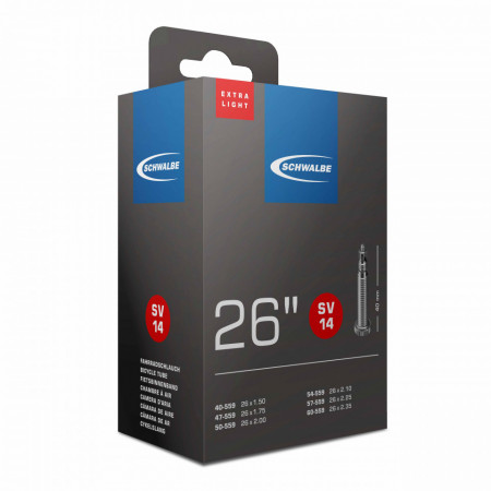 Camera SCHWALBE SV14 EXTRA LIGHT 26'' (40/60-559) EK 40mm