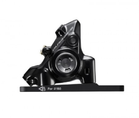 ETRIER SHIMANO DURA ACE BR-R9270(F) FATA HIDRAULICA FLAT MOUNT PT. ROTOR 140/160MM PLACUTE RESIN L03A (CU ARIPIOARE DE RACIRE) AMBALAT IND.