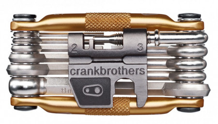 Multi tool Crankbrothers M17 gold