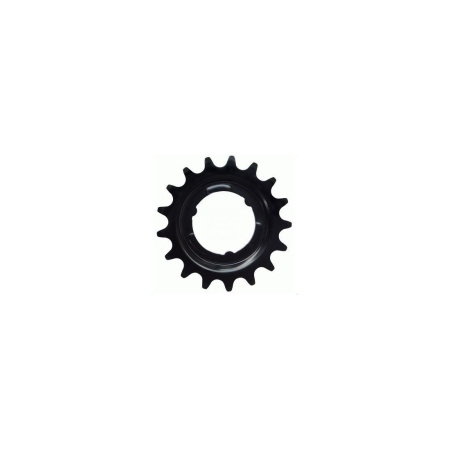Pinion KMC pentru Shimano Cr-Mo Negru 18T 1/8