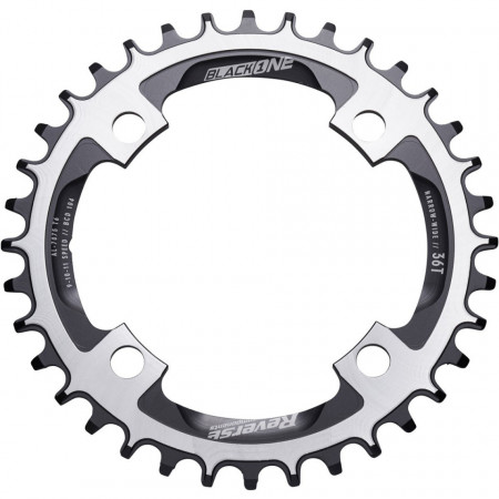 Placa Reverse BlackOne 36T Narrow-Wide Neagra