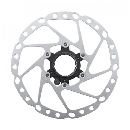 ROTOR PT. FRANA PE DISC SHIMANO RT-EM600-M 180MM INCL. PIULITA DE STRANGERE INTERNAL SERRATION NEGRU AMBALAT IND.