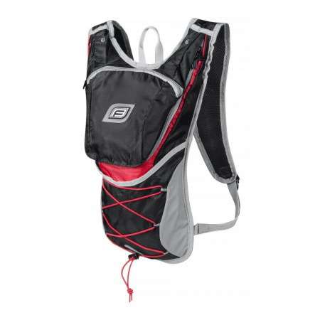 Rucsac Force Twin Pro Plus 14L + rezervor 2L negru/rosu