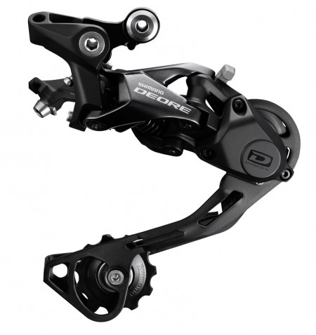 SCHIMBATOR SPATE SHIMANO DEORE RD-M6000-GS 10 VIT. SHADOW PLUS PRINDERE DIRECTA (COMPATIBIL DIRECT MOUNT) CS 11-42T ONLY AMBALAT IND.