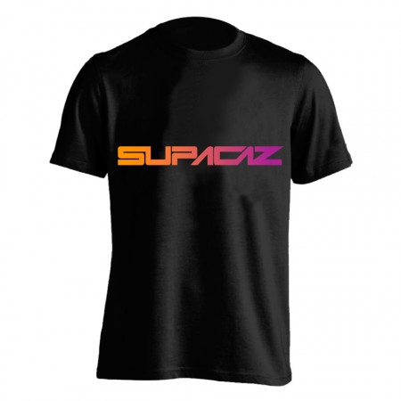 Tricou SUPACAZ - Fader - Orange/Mov XL