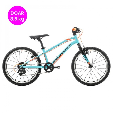 Bicicleta Rock Machine Thunder 20 VB Gloss Neon Cyan/Black/Orange