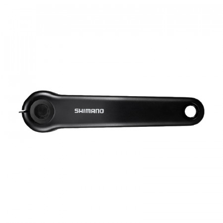 BRAT PEDALIER SET SHIMANO STEPS FC-E6100 170MM FARA FOAIE INCL. SURUBURI DE FIXARE COMPATIBIL CHAINCASE NEGRU AMBALAT IND.