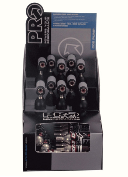 CUTIE DISPLAY CO2 INCL. 10 BUC MICRO POMPA & 30 BUC REZERVE CO2 DE 16GR PRO (10)