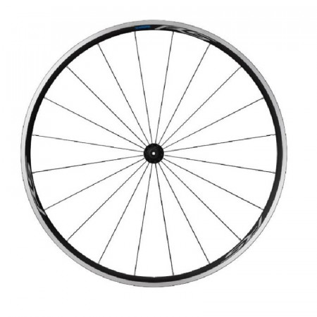 ROATA SHIMANO WH-RS100 FATA 20H OLD 100MM QR 133MM JANTA CLINCHER NEAGRA CU BANDA AMBALAT IND.
