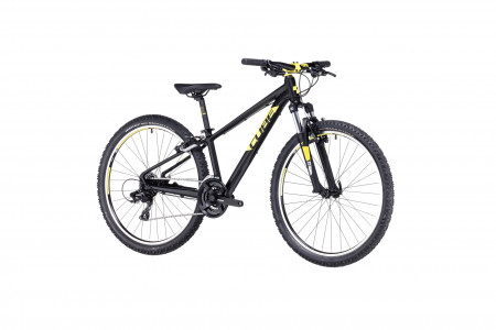 BICICLETA COPII CUBE ACID 260 Black Yellow 2023 roti 26"