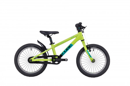 BICICLETA COPII CUBE CUBIE 160 RT Green Black 2023 roti 16"