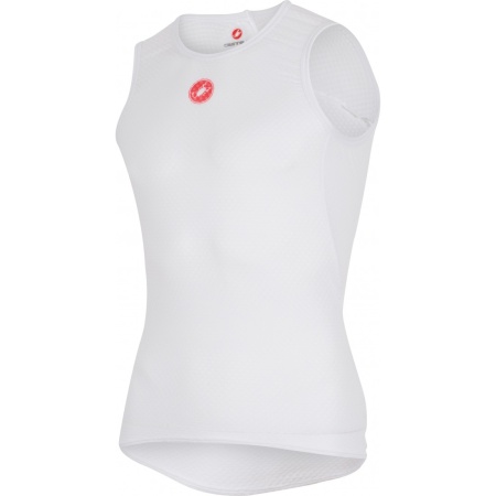 Bluza corp fara maneci Castelli PRO Issue SL Alb S