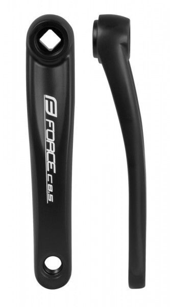 Brat pedalier stanga Force C8.5 Al 170 mm negru