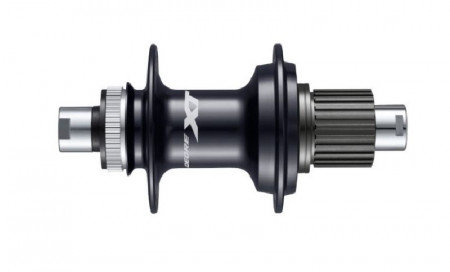 BUTUC SPATE SHIMANO DEORE XT FH-M8110 28H 12 VIT. OLD 142MM AX E-THRU 12MM (FARA AX) PT. ROTOR CENTER LOCK FARA PIULITA DE STRANGERE FARA PROTECTIE PT. MONTURA DISCULUI AMBALAT IND.